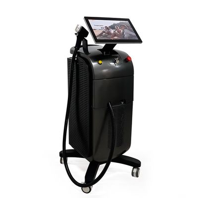 comprar Máquina de depilación láser de diodos de 500-1600W con un solo o dos mangos, láser de 808 nm o láser de 755 nm, 808 nm, 1064 nm, de 3 longitudes de onda online manufacture