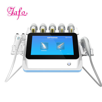 comprar 10 cartuchos de Hifu 7D Machine Body Face Lifting y HIFU 2 en 1 máquina portátil de estiramiento de la piel para el levantamiento de la cara online manufacture