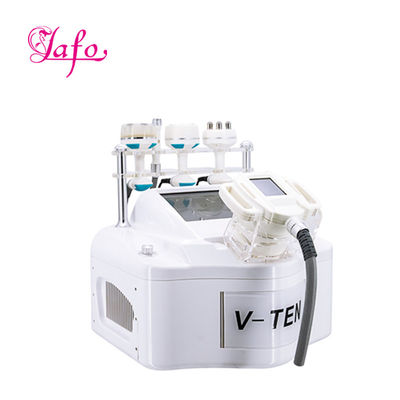 comprar LF-136A equipo de spa mesa V10 rf máquina de pérdida de peso 40k máquina de vacío de cavitación rf tanto para la cara y el cuerpo online manufacture