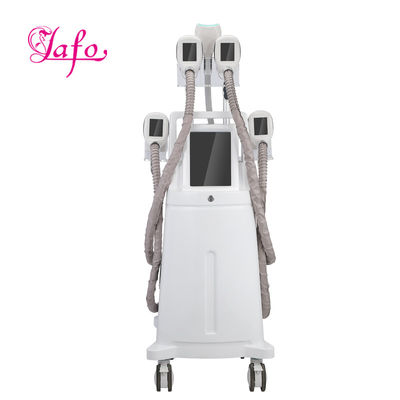 comprar Aprobado por la CE 4 manijas que trabajan simultáneamente 5 manijas máquina de adelgazamiento de grasa cryo 3d máquina de cryolipólisis online manufacture