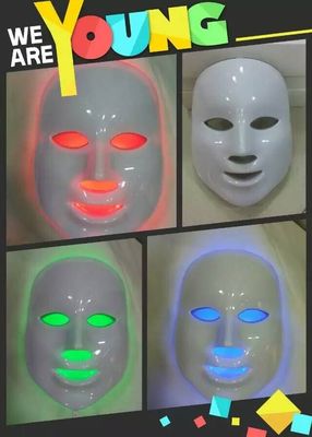 7 Color PDT máscara LED/ máscara facial LED/ LED terapia de luz LED máscara facial
