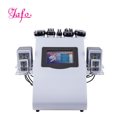 HOT lipolaser 6 en 1 lipolaser al vacío rf cavitación adelgazamiento máquina de pérdida de peso con CE LF-322