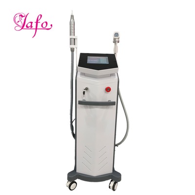 Máquina profesional de eliminación de vello de tatuaje multifuncional de alta potencia de 808 diodos láser y pico 2in1 LF-668