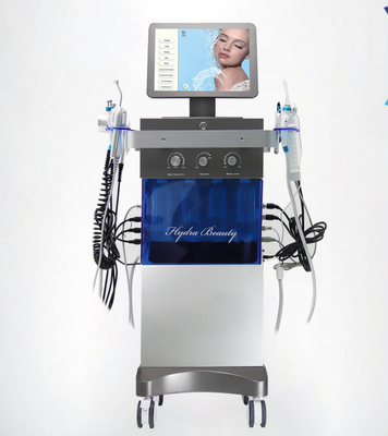 Dermoabrasión con agua Micro Hydra Peeling H2O2 Hidrofacials 13 en 1 Tratamiento de la piel Máquina de belleza
