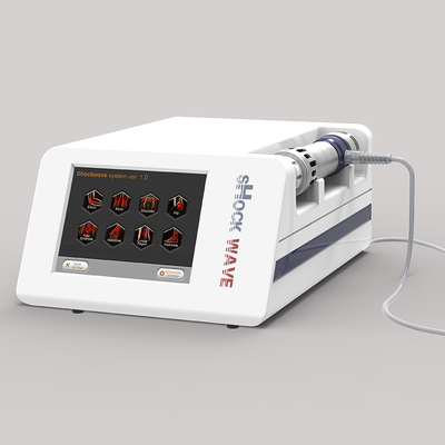 Máquina portátil de ondas de choque de 1 a 16 Hz para aliviar el dolor LF-1055