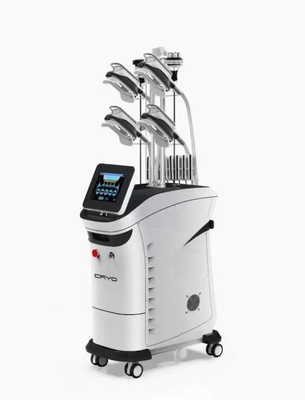 Muti Reduce la celulitis con crioterapia de 360 grados para adelgazar el cuerpo Máquina de adelgazamiento cryo delgada Lipo Máquina de adelgazamiento láser
