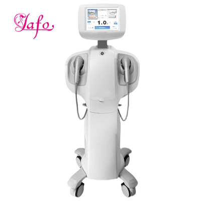 HOT 7d máquina hifu / hifu 7d doble mango hifu máquina de elevación facial para salón de belleza