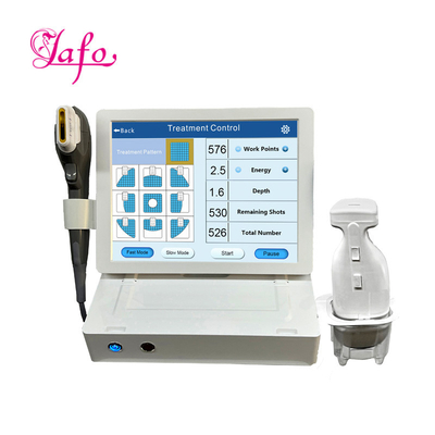 2 en 1 máquina de hifu 7d cara y cuerpo de levantamiento de cara hifu máquina de adelgazamiento lipo