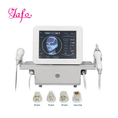 2 en 1 máquina de microagujas RF fraccionadas con martillo frío cryo remover cicatrices