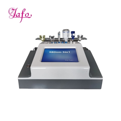 LF-696 profesional 5 en 1 máquina de extracción de arañas de 980nm diodo láser