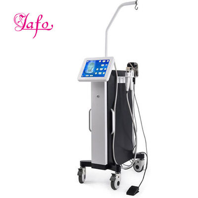 3 en 1 Secret Fractional RF microneedle & acné tratamiento para la eliminación de cicatrices de levantamiento de piel máquina de belleza con mango frío
