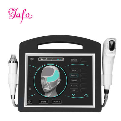 2 en 1 Alta intensidad 12 líneas 4D Hifu Micro Aguja Fraccionada RF Beauty Machine