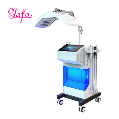LF-825B 8 en 1 Máquina de Microdermabrasión Hidrológica de Multifunción, Máquina Facial de Oxígeno, Equipo de Salón de Belleza PDT LED
