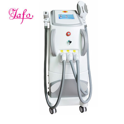 3 en 1 Máquina láser multifuncional de eliminación de vello por láser / IPL RF Nd Yag